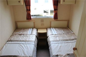 Photo of twin bedroom in a Willerby Richmond Holiday Home
